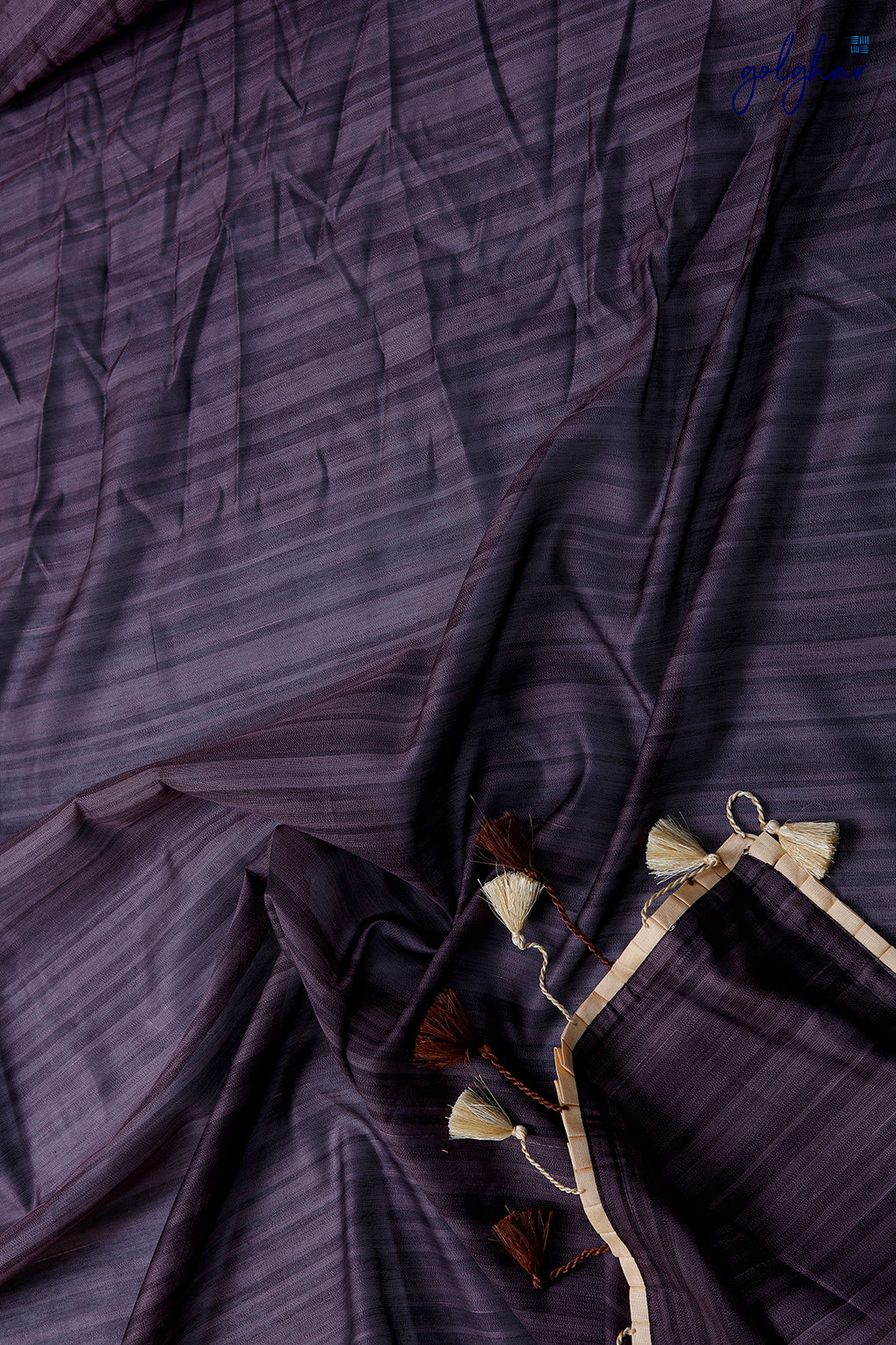 Shades of Plum (Saree)