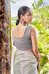 Misty Mist (Saree)