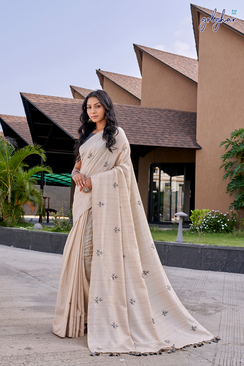 Fluorescence (Saree)