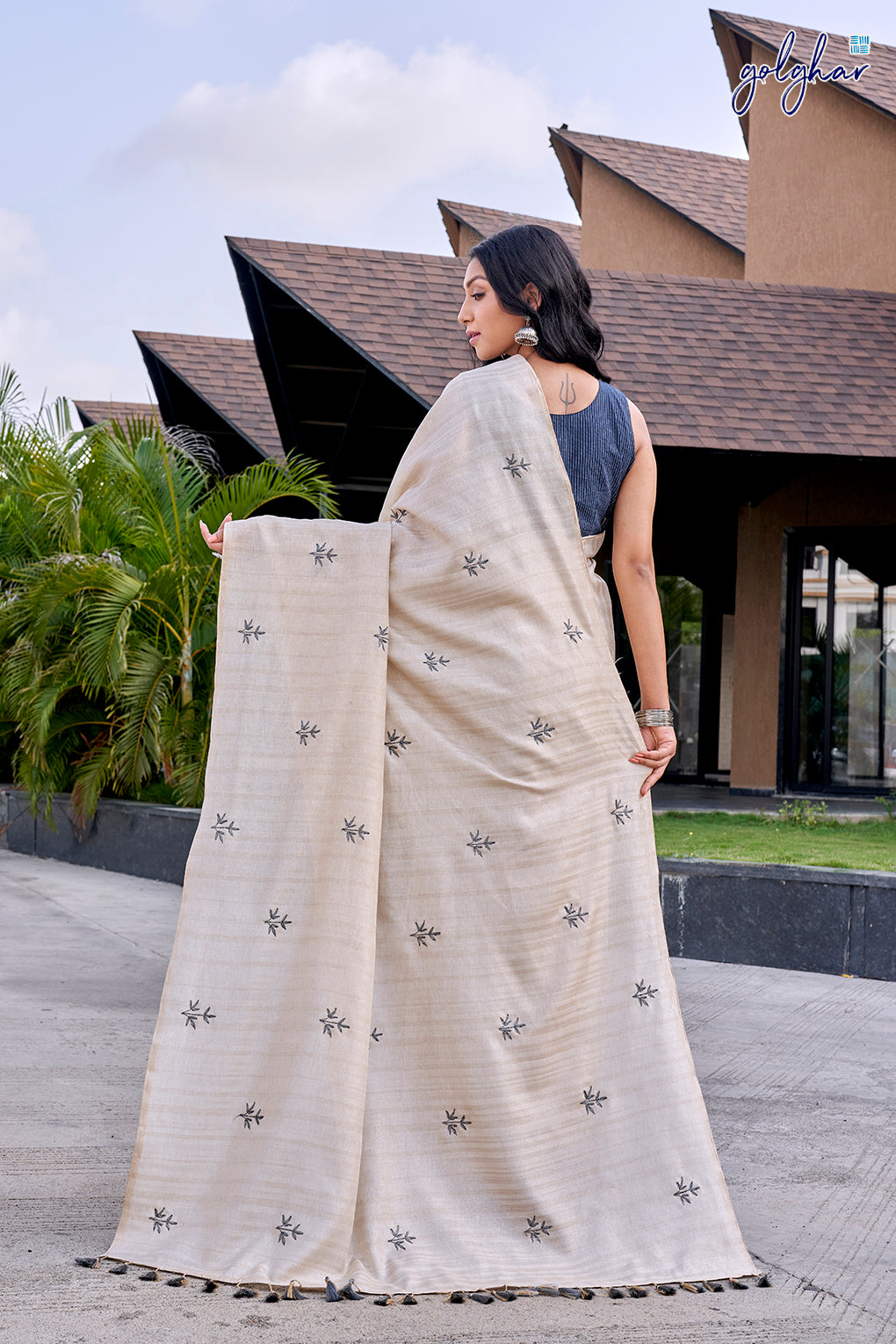 Fluorescence (Saree)