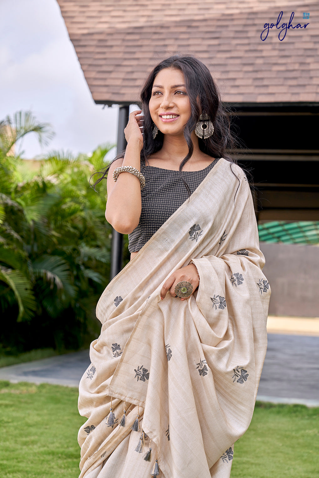 Incandescence (Saree)