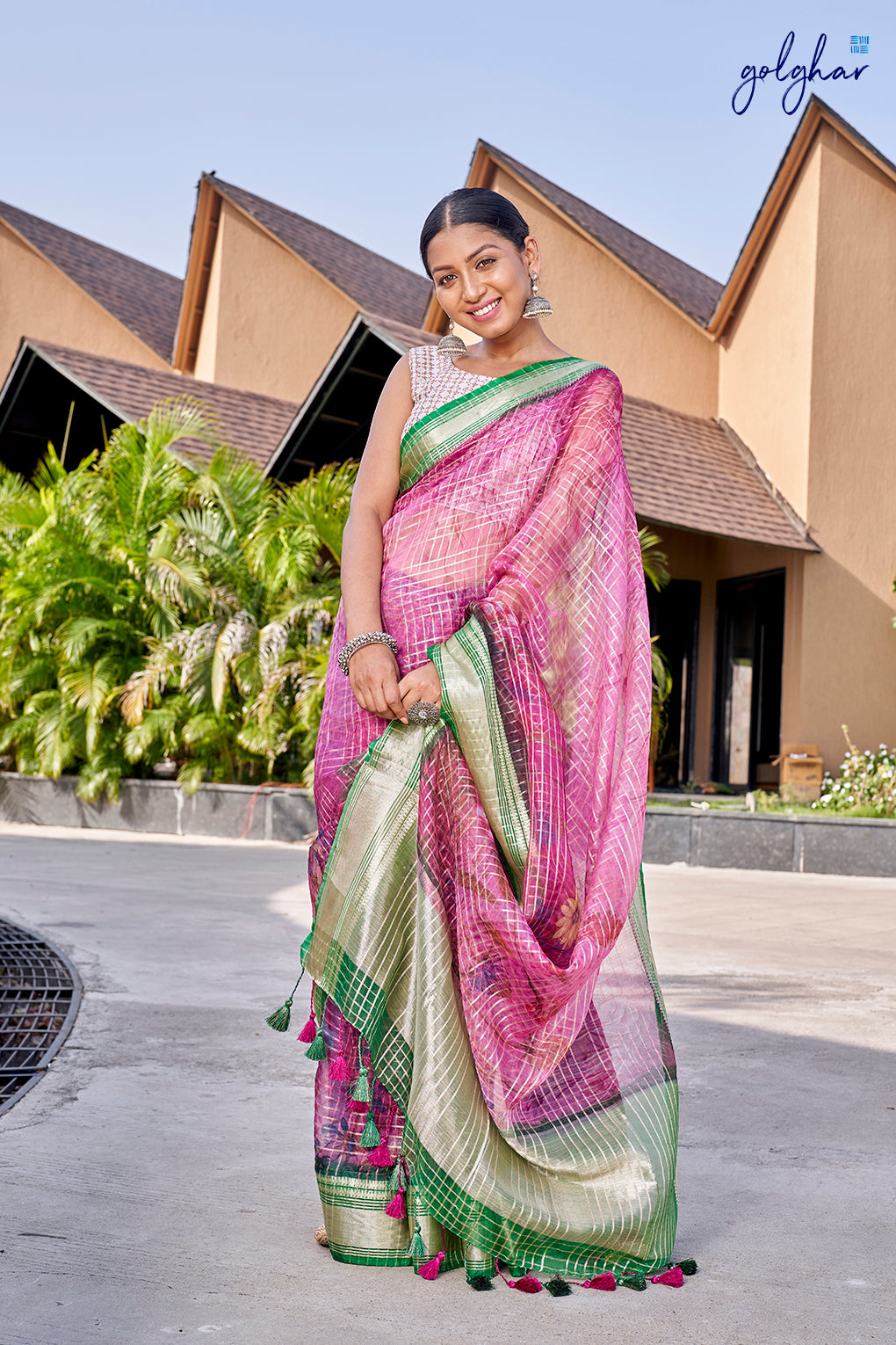 Purple Thug (Saree)