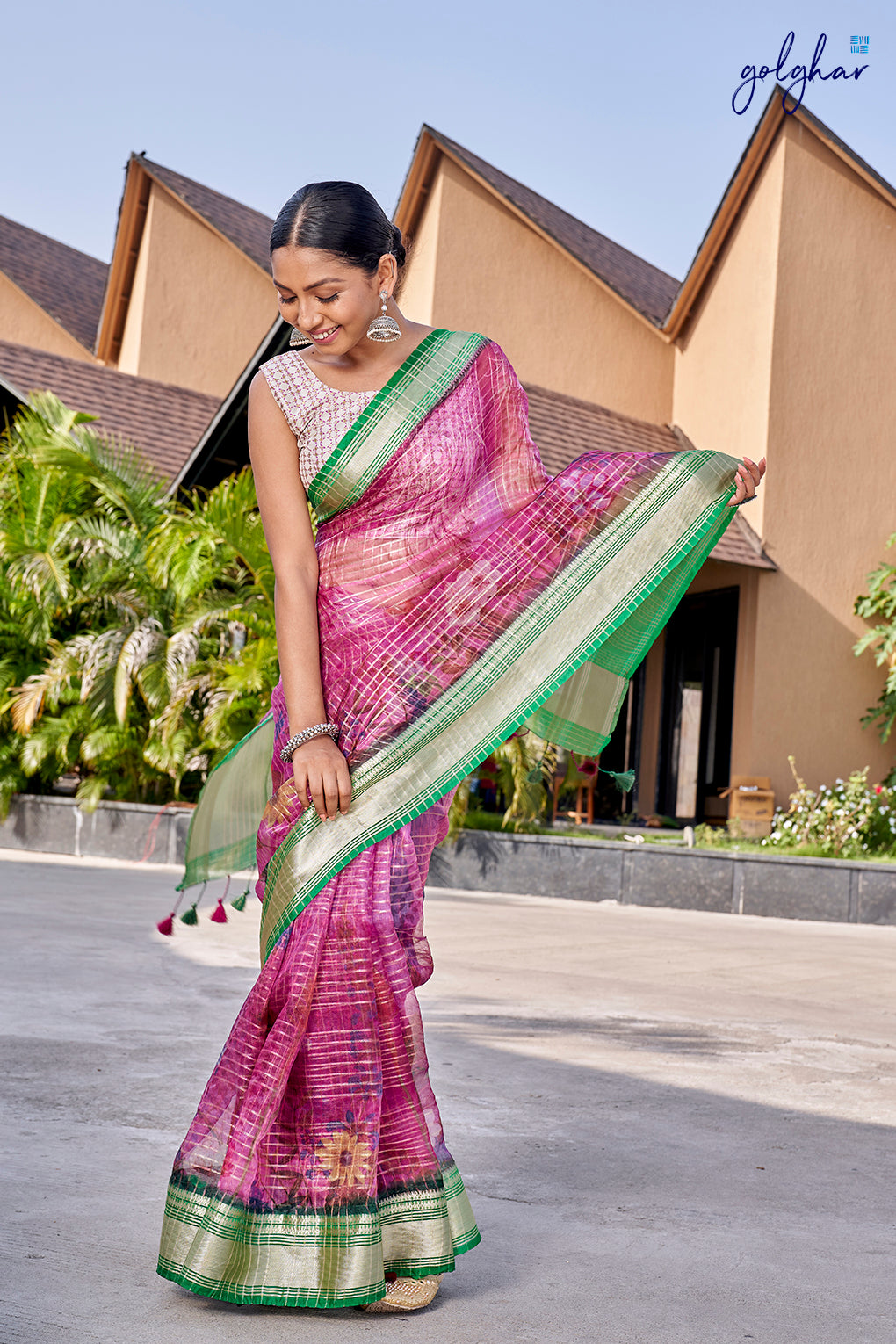 Purple Thug (Saree)