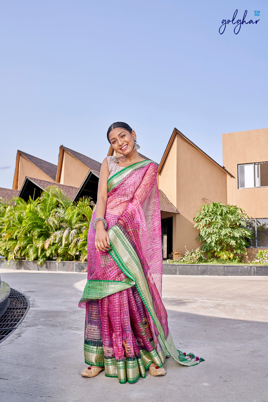 Purple Thug (Saree)