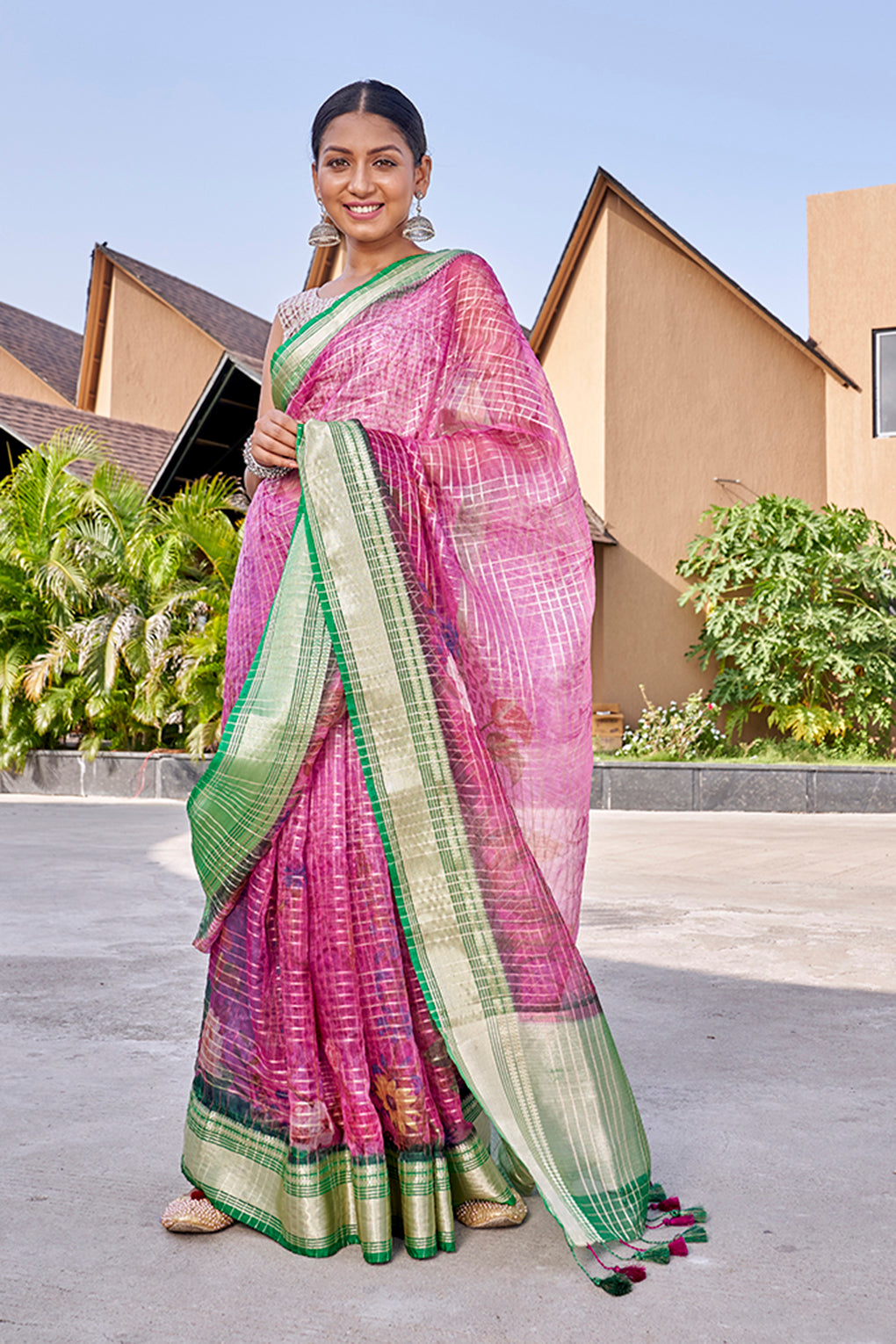 Purple Thug (Saree)