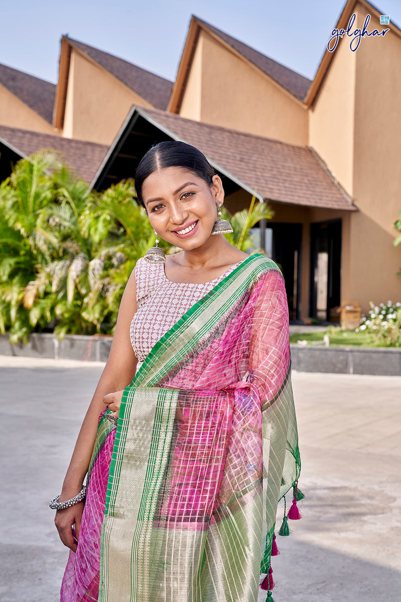 Magenta Thug (Saree)