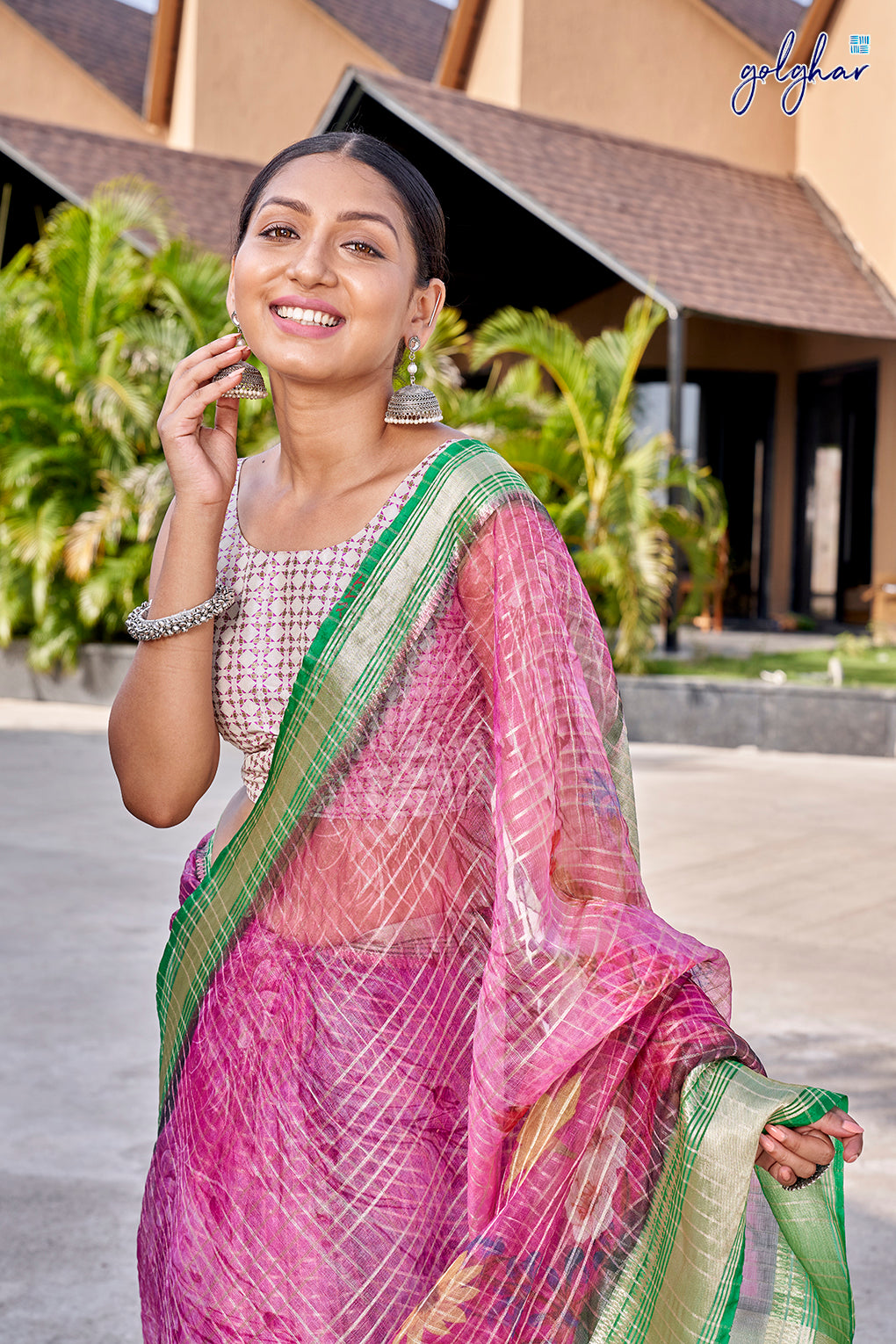 Purple Thug (Saree)