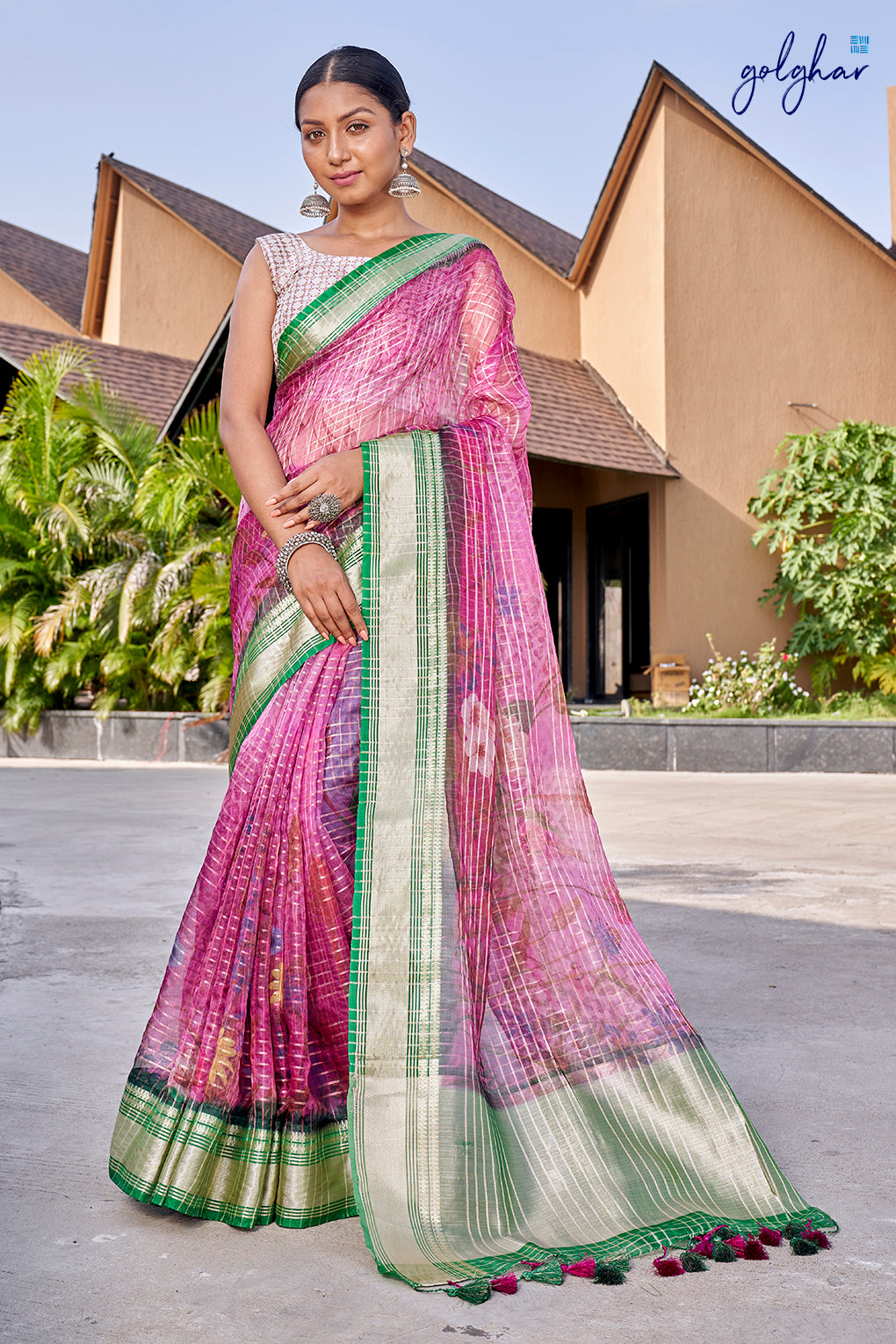 Purple Thug (Saree)