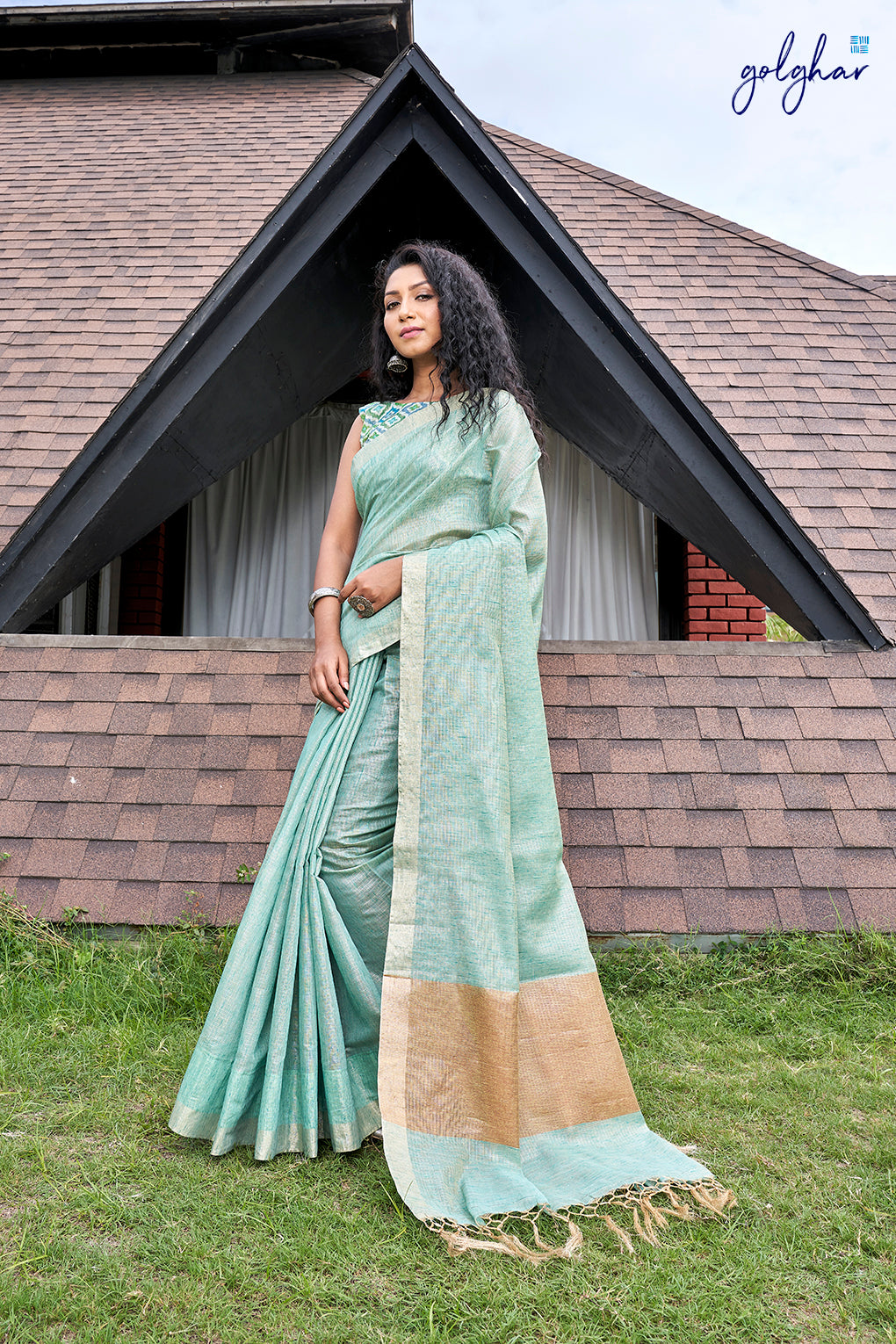 Hoping Moss (Saree)
