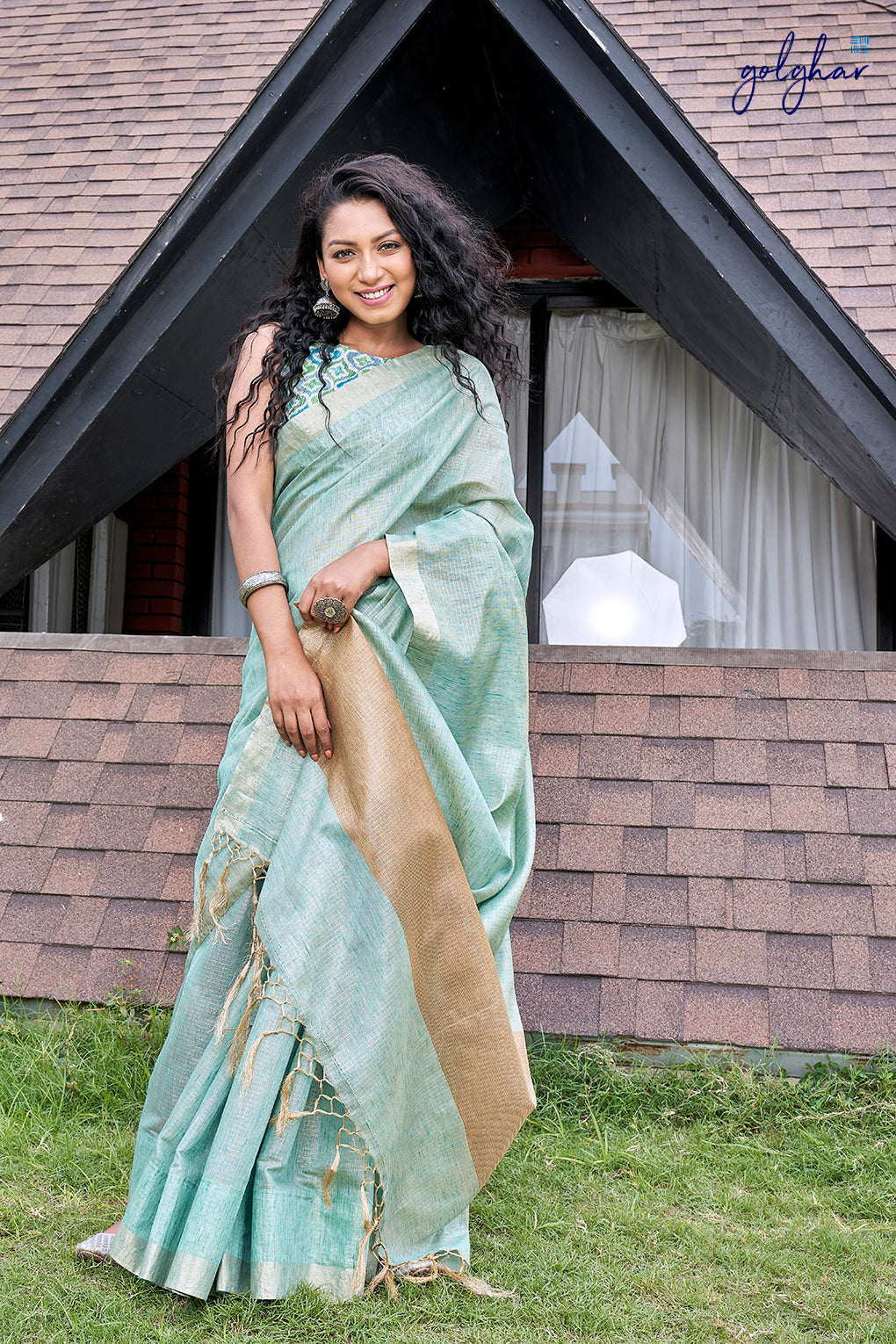 Hoping Moss (Saree)