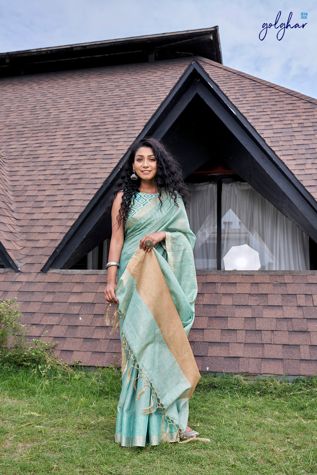 Hoping Moss (Saree)