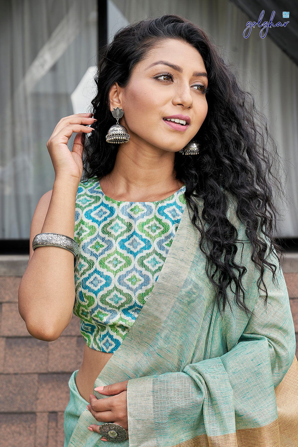 Hoping Moss (Saree)