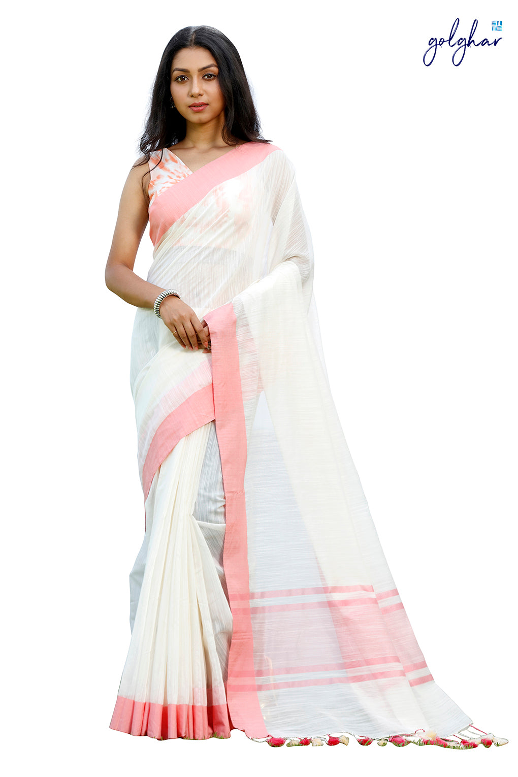 Peachops (Saree)