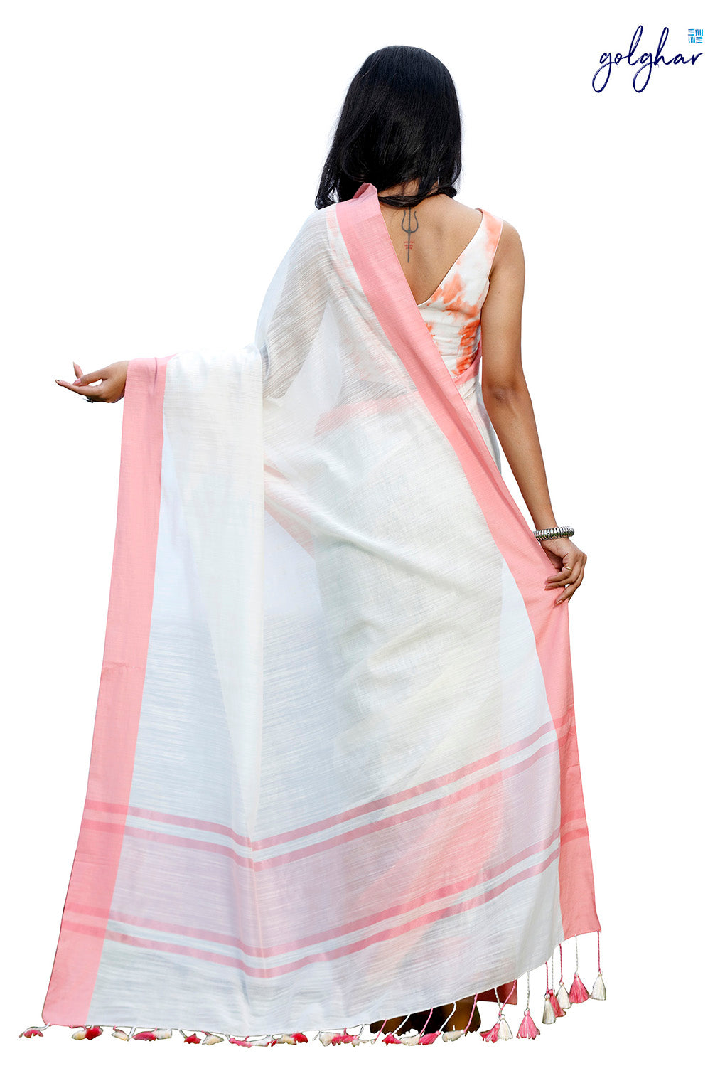 Peachops (Saree)