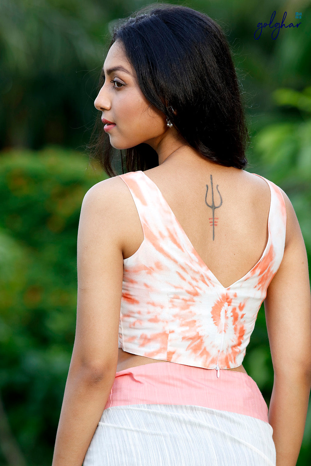 Peachops (Saree)