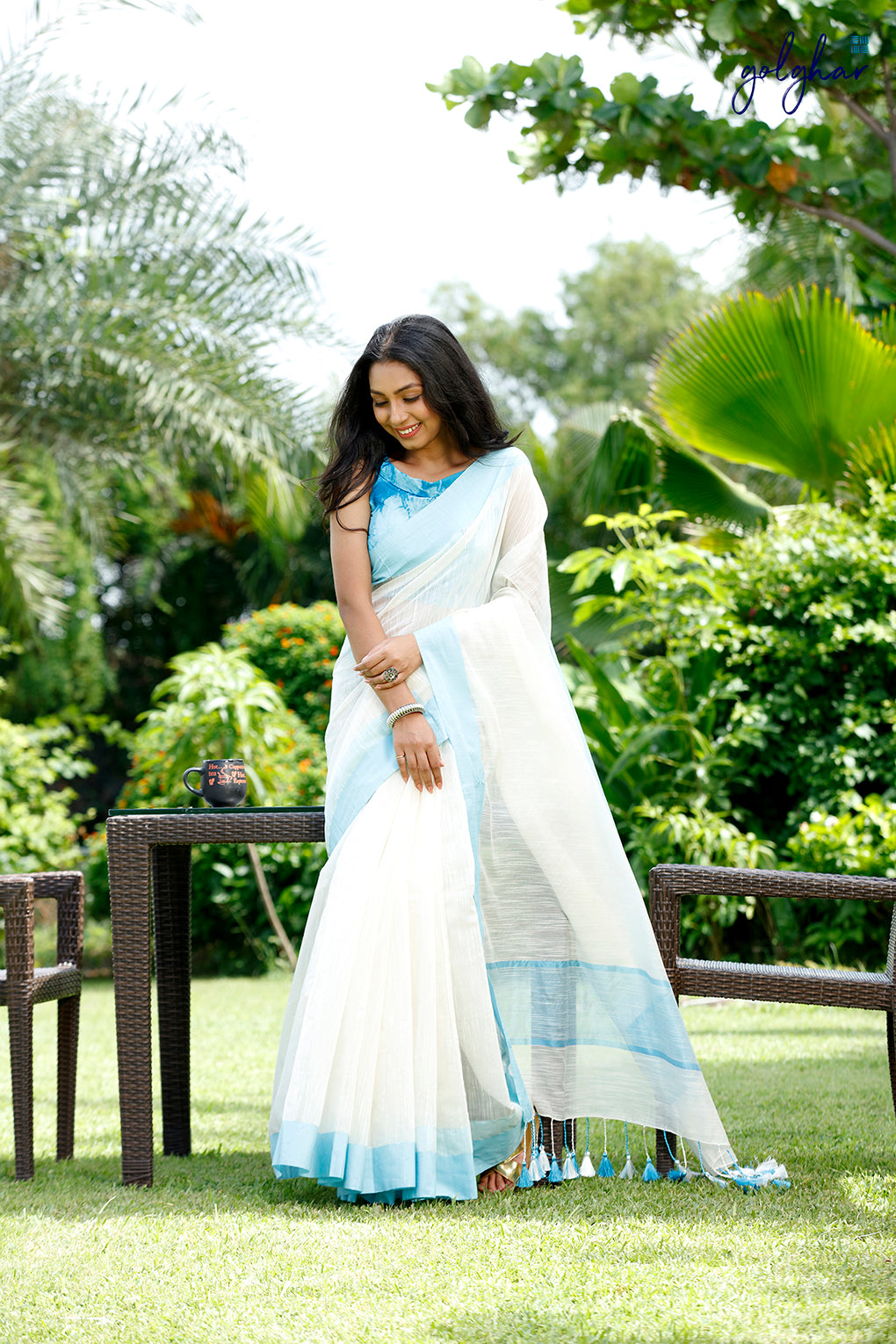 Azure (Saree)