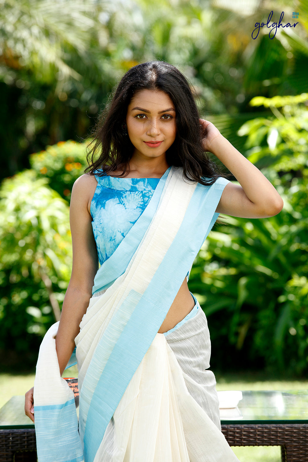 Azure (Saree)