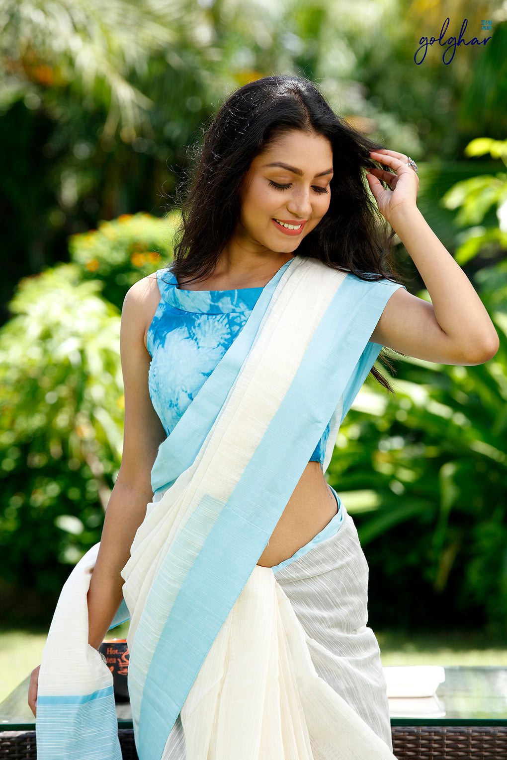 Azure (Saree)