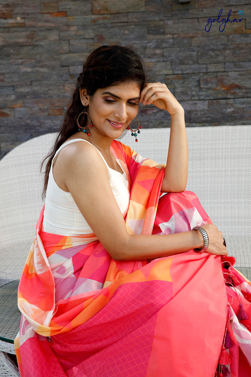 Blushing Lady (Saree)