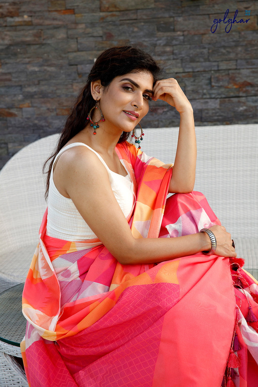 Blushing Lady (Saree)