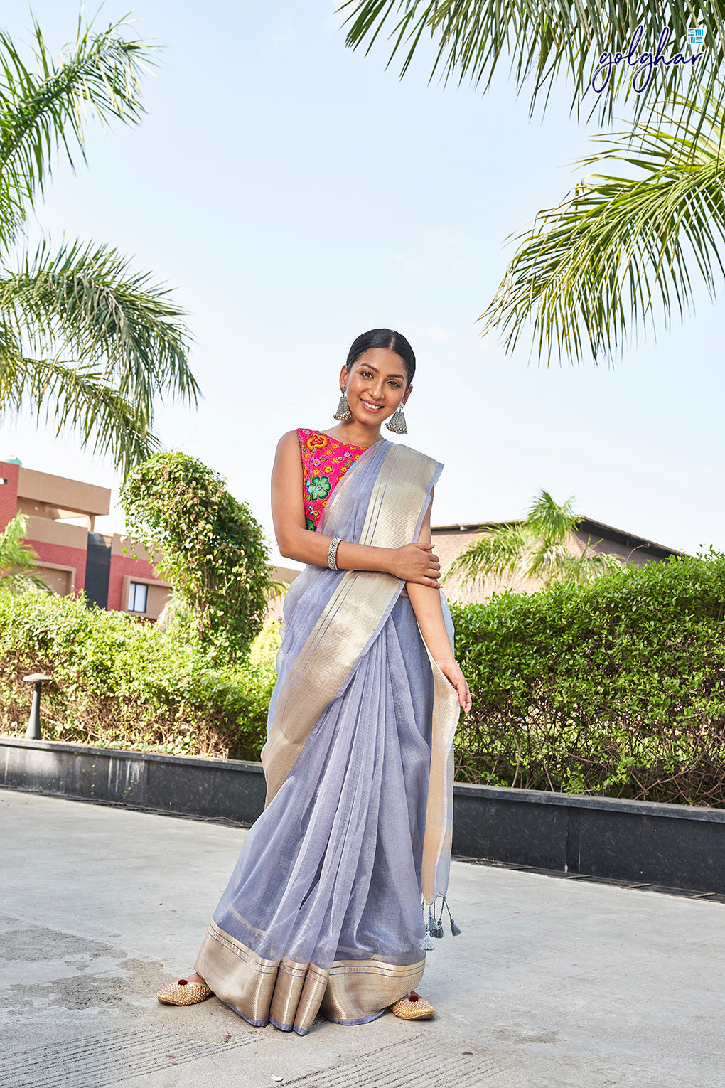 Ashy Ash (Saree)