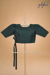 Forget me Knot - Bottle Green (Blouse)