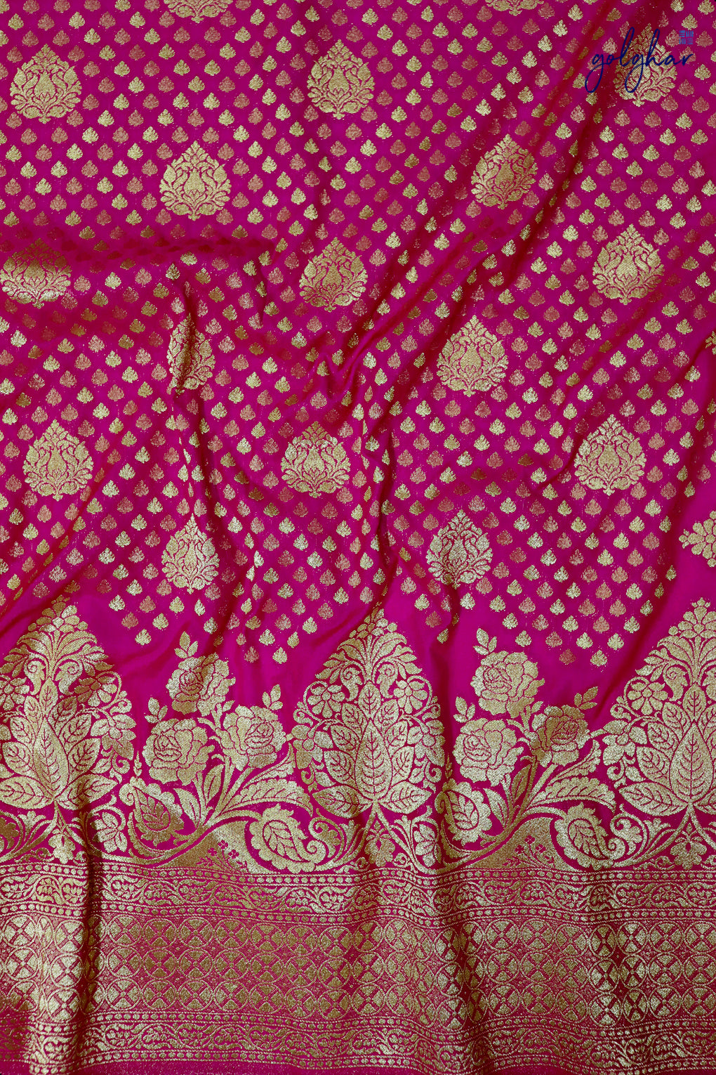 Fuchsia Flutter (Saree)