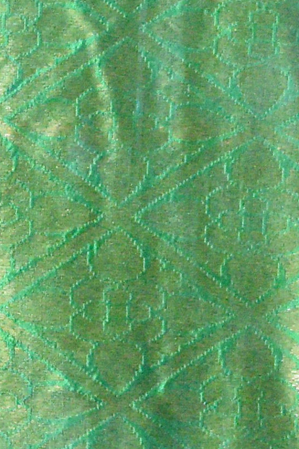 Desi Tussar Bluish Green Pure Silk Handloom Saree